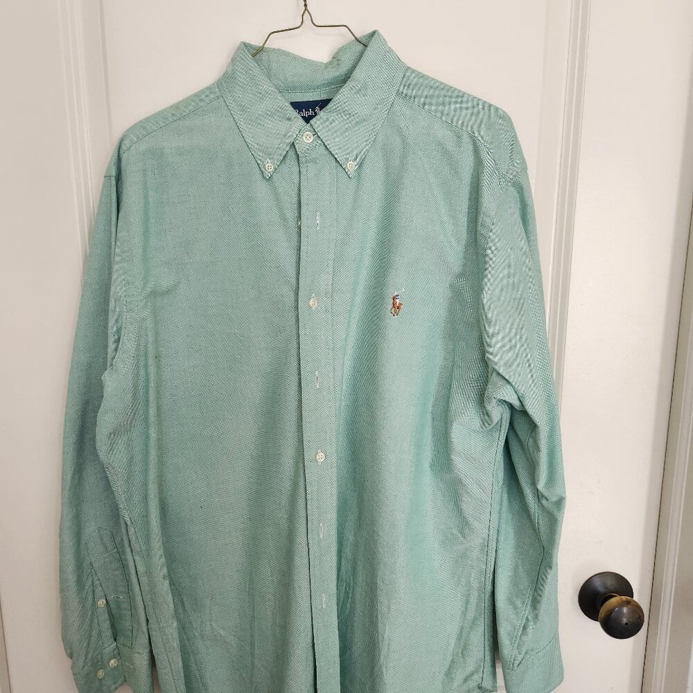 Ralph Lauren Classic Fit Long Sleeve Dress Shirt - Size 16 32/33